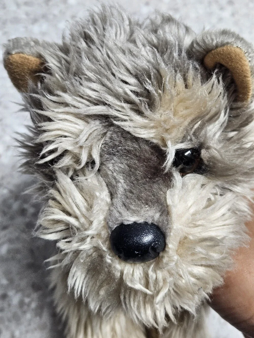 Douglas Shaggy Plush Terrier Dog Stuffed Animal Gray & Tan Realistic 2017